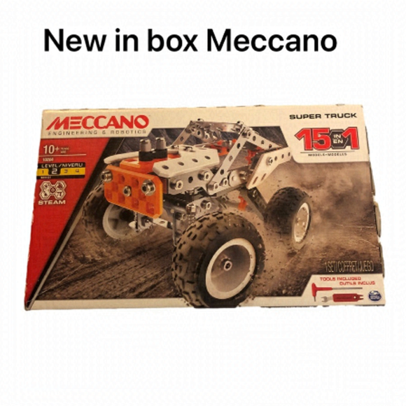 ☑️☑️NEW🔺🔺🔺Meccano building set - Picture 1 of 4